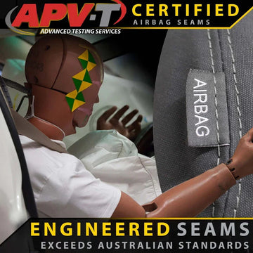 Razorback 4x4 GP6 Premium Neoprene 2x Front Seat Covers suitable for a Toyota Landcruiser 200 Series GX/GXL - Brixton 4x4 - Buy Online Now!